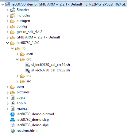 Figure 12 CRC-16 and CRC-32 scripts