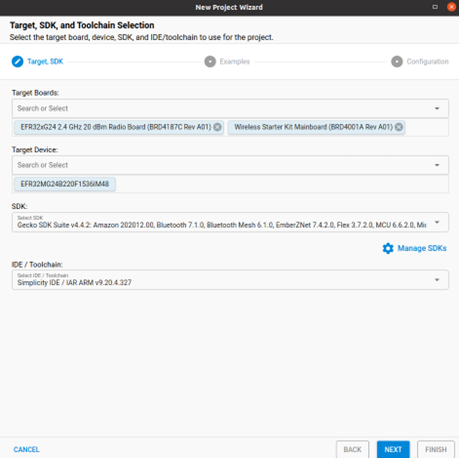 Figure 6 IAR toolchain