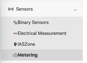 Dev GUI Metering Cluster