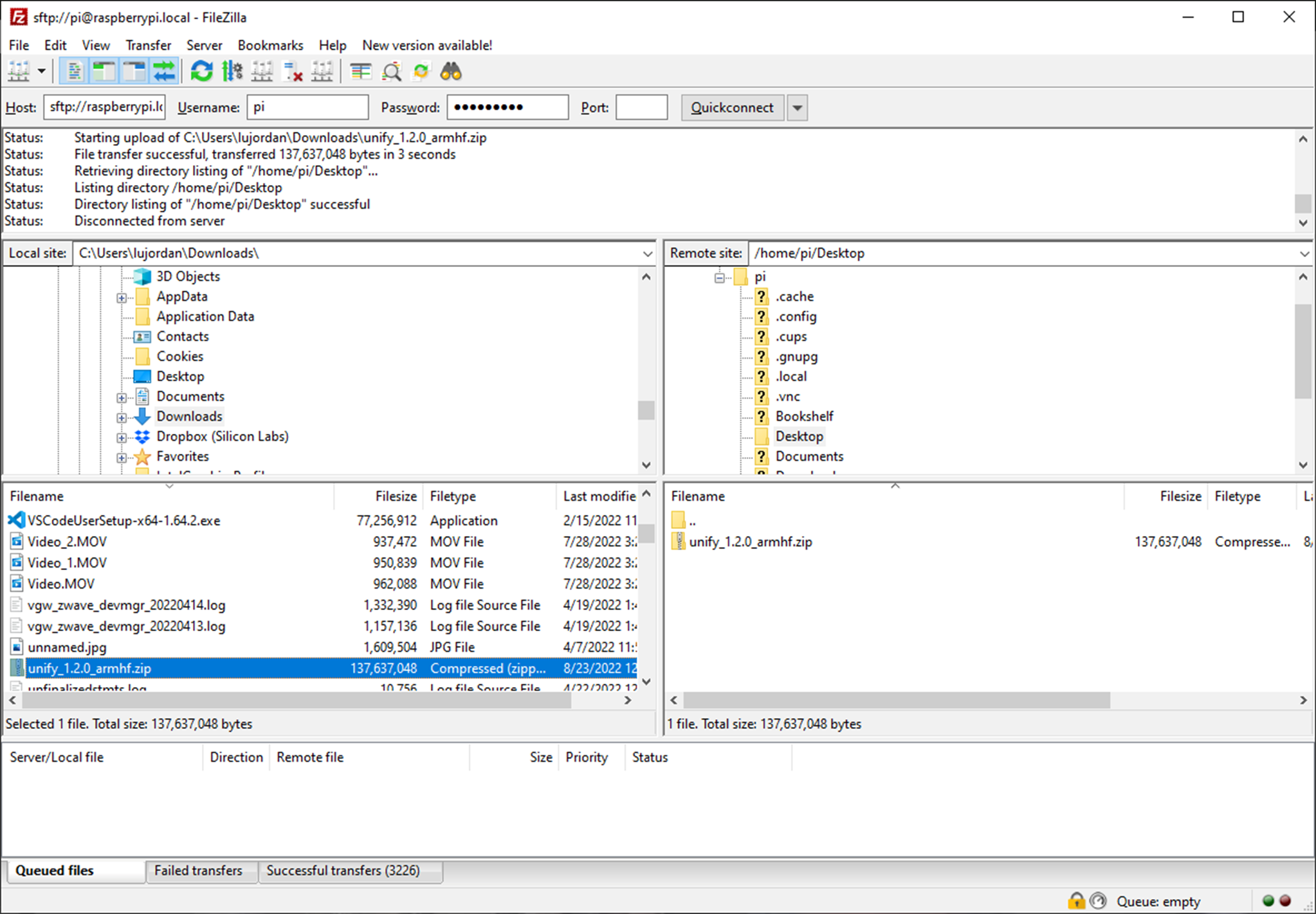 Filezilla